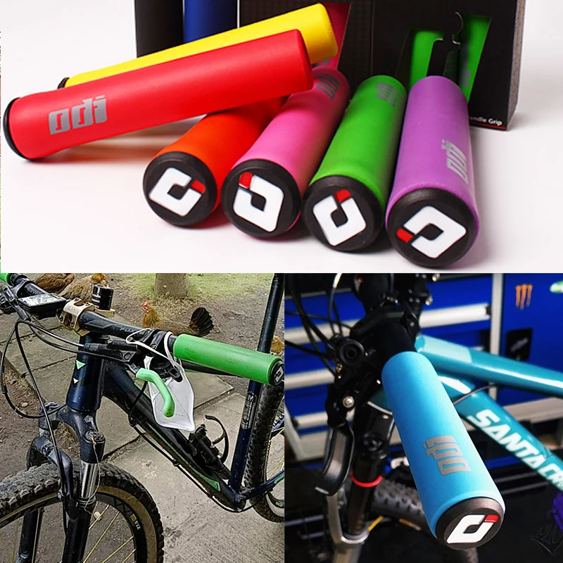 1 Pair ODI Mountain Bike Grips Soft Silicone Bicycle Handlebar Grips Ultralight Sweat-absorption Shockproof MTB Grip Bike Parts
1 Pair ODI Mountain Bike Grips Soft Silicone Bicycle Handlebar Grips Ultralight Sweat-absorption Shockproof MTB Grip Bike Parts