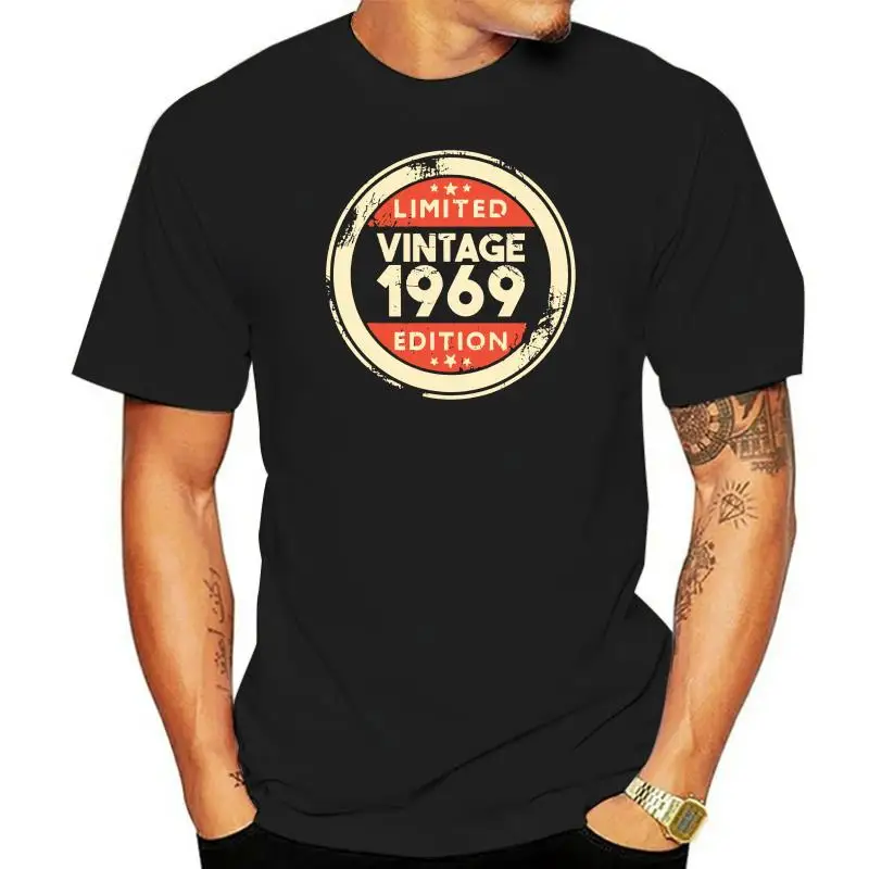 Черная Винтажная футболка на день рождения, 1969-50 лет, 100 хлопок, 2Xl 3Xl 4Xl 7Xl
Черная Винтажная футболка на день рождения, 1969-50 лет, 100 хлопок, 2Xl 3Xl 4Xl 7Xl