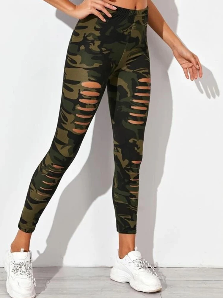 SVOKOR Digital Printing Women Pant Camouflage Hole Trousers Small Feet High Waist Elastic Leggings Fashion Milk Silk Streetwear
SVOKOR Digital Printing Women Pant Camouflage Hole Trousers Small Feet High Waist Elastic Leggings Fashion Milk Silk Streetwear