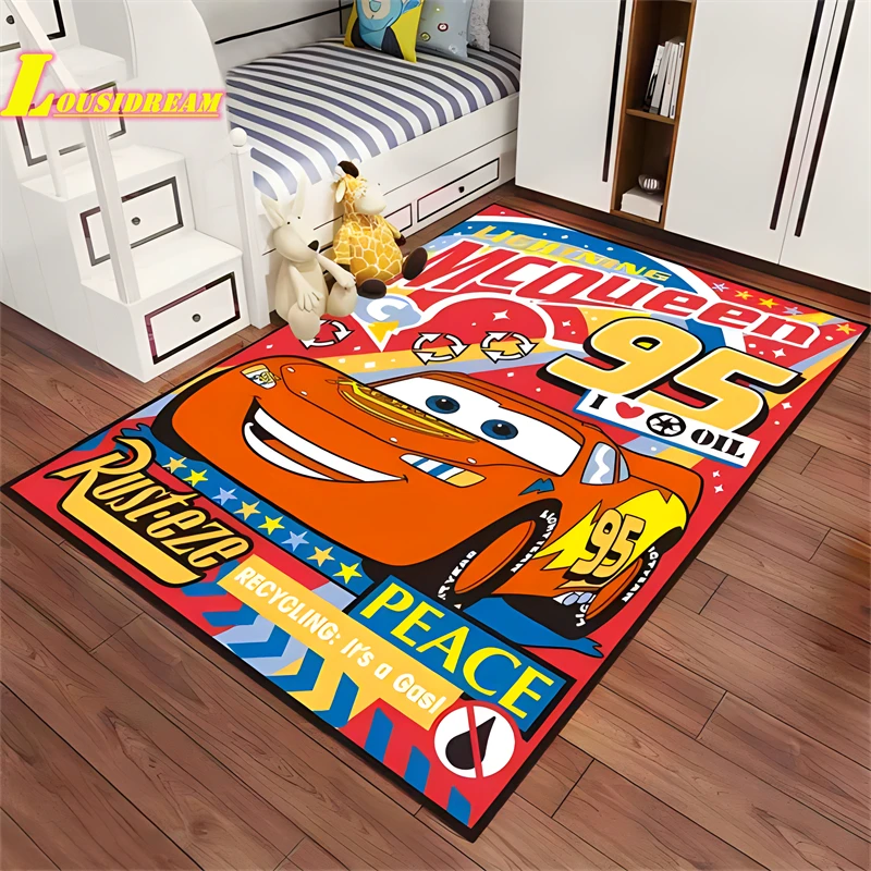 Lightning McQueen Carpet Anime Car Carpet Fashion Boy Children's Room Bedroom Bedside Play Mat Kindergarten Birthday Gift
Lightning McQueen Carpet Anime Car Carpet Fashion Boy Children's Room Bedroom Bedside Play Mat Kindergarten Birthday Gift