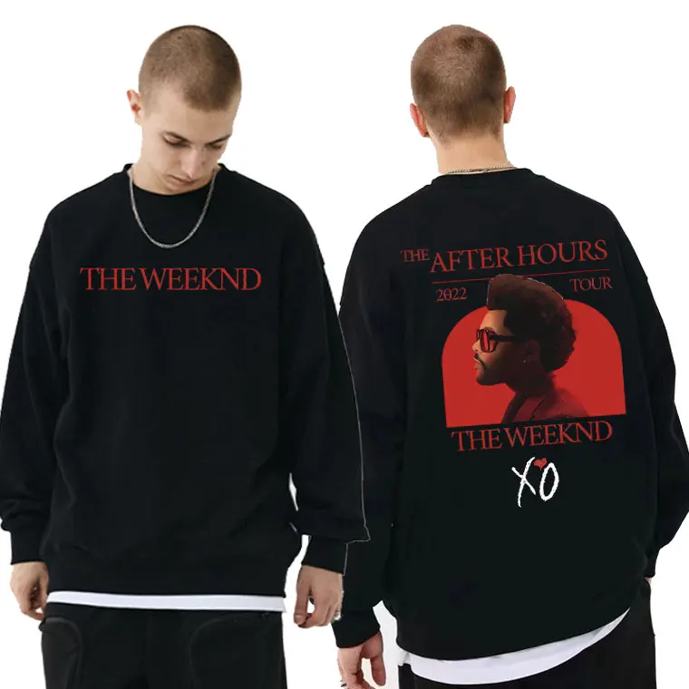 The After Hours 2022 Tour The Weeknd Sweatshirt Male Hip Hop Oversized Pullover Men Women Loose Vintage Sportswear Man Tracksuit
The After Hours 2022 Tour The Weeknd Sweatshirt Male Hip Hop Oversized Pullover Men Women Loose Vintage Sportswear Man Tracksuit