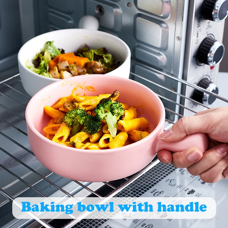 Single Handle Bakeware Round Porcelain Baking Dishs Bowl for Breakfast Dinner Tableware GRSA889
Single Handle Bakeware Round Porcelain Baking Dishs Bowl for Breakfast Dinner Tableware GRSA889