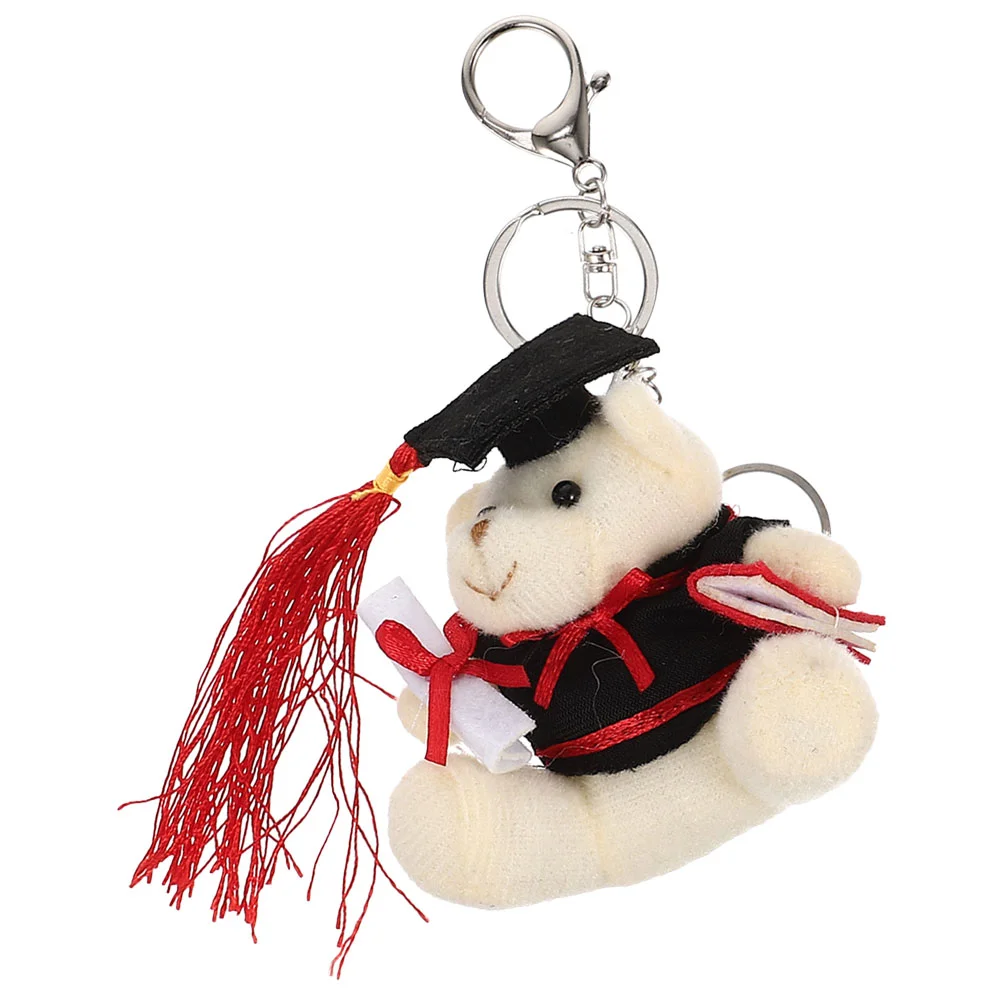 Themberchaud Plush Graduation Bear Keyring Stuffed Bear Key Ring Bear Keychain Toys Creative Graduation Keychain
Themberchaud Plush Graduation Bear Keyring Stuffed Bear Key Ring Bear Keychain Toys Creative Graduation Keychain