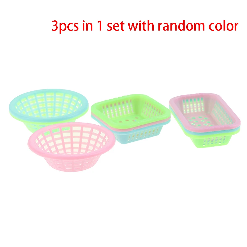 3Pcs/Set 1:12 Dollhouse Miniature Storage Washing Vegetables Fruit Baskets DIY Kitchen Decor
3Pcs/Set 1:12 Dollhouse Miniature Storage Washing Vegetables Fruit Baskets DIY Kitchen Decor
