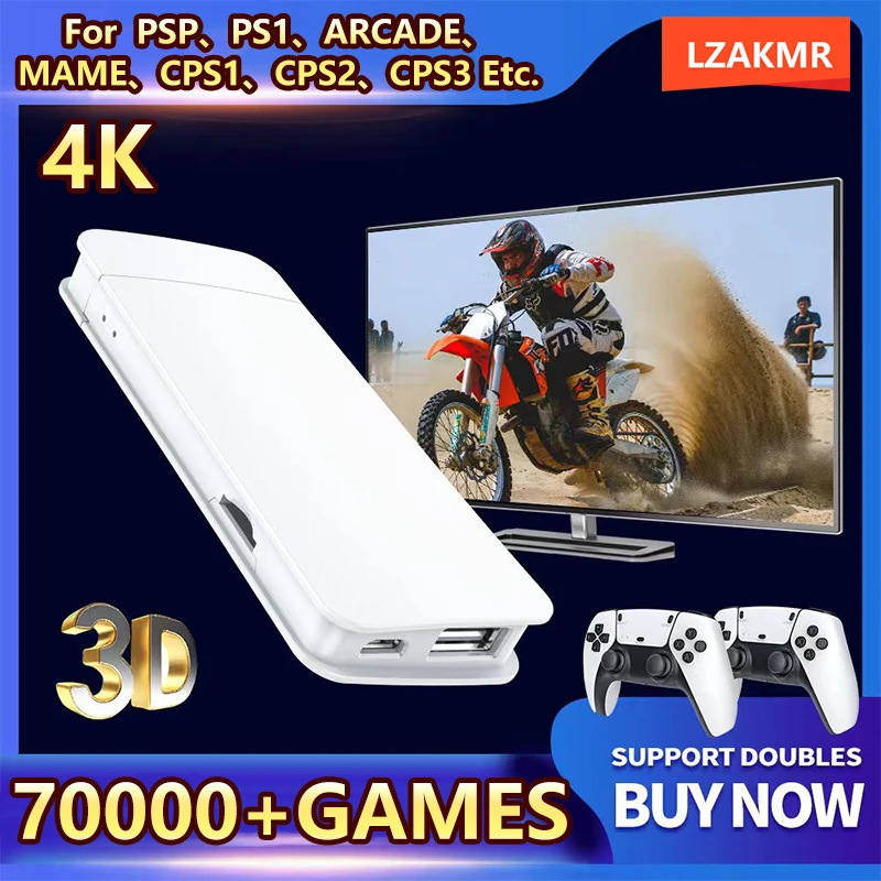 NEW Upgrade M15 Home Retro Mini TV Handheld Game Console HDMI HD 4K 70000+GAMES 2.4G Wireless Two-player Mode For PSP PS1 Etc.
NEW Upgrade M15 Home Retro Mini TV Handheld Game Console HDMI HD 4K 70000+GAMES 2.4G Wireless Two-player Mode For PSP PS1 Etc.