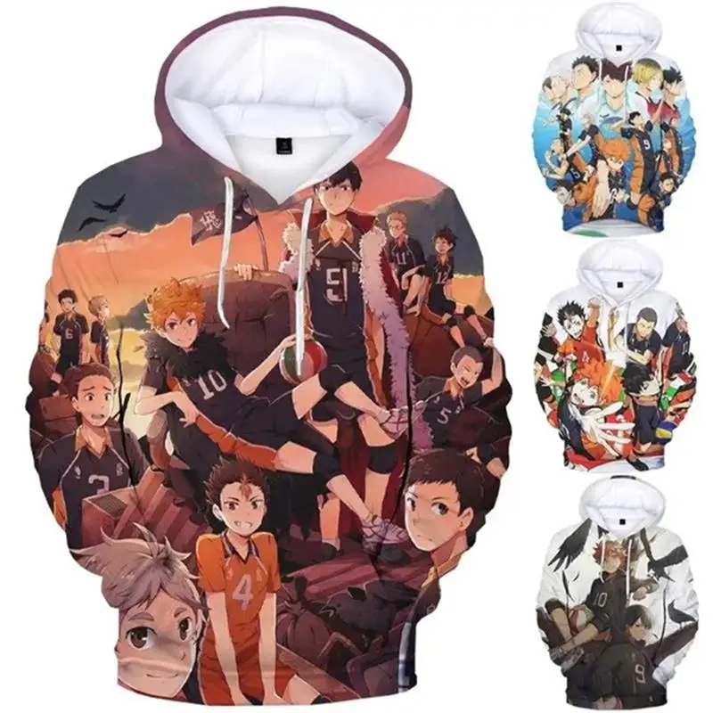 Худи Haikyuu с рисунком аниме, мужские пуловеры, женские свитшоты, Забавная детская толстовка с 3D-принтом, уличная одежда в стиле Харадзюку, спортивные костюмы с капюшоном
Худи Haikyuu с рисунком аниме, мужские пуловеры, женские свитшоты, Забавная детская толстовка с 3D-принтом, уличная одежда в стиле Харадзюку, спортивные костюмы с капюшоном