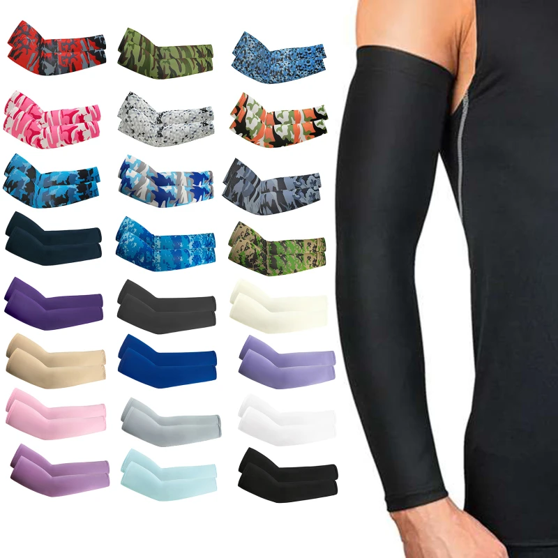 1 Pair Summer Arm Sleeves Sun UV Protection Cooling Cycling Running Fishing Climbing Driving Arm Cover For Men Women
1 Pair Summer Arm Sleeves Sun UV Protection Cooling Cycling Running Fishing Climbing Driving Arm Cover For Men Women