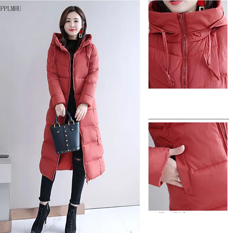 Thicken Warm Long Chaquetas Korean Big Size 5xl Casaco Cotton Padded Coats New Abrigos Winter Slim Hooded Parkas Jackets Women
Thicken Warm Long Chaquetas Korean Big Size 5xl Casaco Cotton Padded Coats New Abrigos Winter Slim Hooded Parkas Jackets Women
