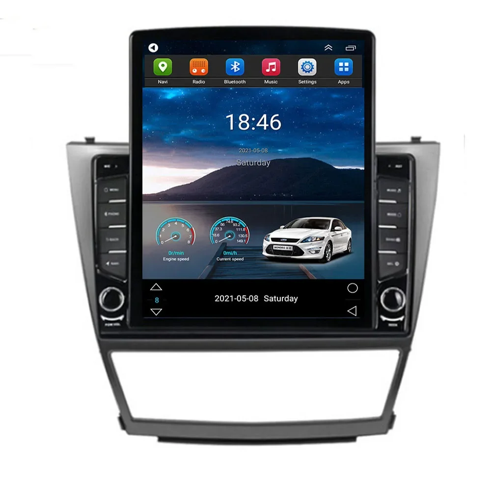 Автомагнитола 2DIN для Toyota Camry 40 2007-2011, мультимедийный видеоплеер с GPS, стереозвуком Carplay, DSP камерой в стиле Tesla, Android 12
Автомагнитола 2DIN для Toyota Camry 40 2007-2011, мультимедийный видеоплеер с GPS, стереозвуком Carplay, DSP камерой в стиле Tesla, Android 12