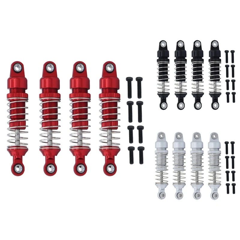 4PCS Metal Oil Shock Absorber Damper For Traxxas TRX4M TRX-4M Bronco Defender 1/18 RC Crawler Car Upgrade Parts
4PCS Metal Oil Shock Absorber Damper For Traxxas TRX4M TRX-4M Bronco Defender 1/18 RC Crawler Car Upgrade Parts
