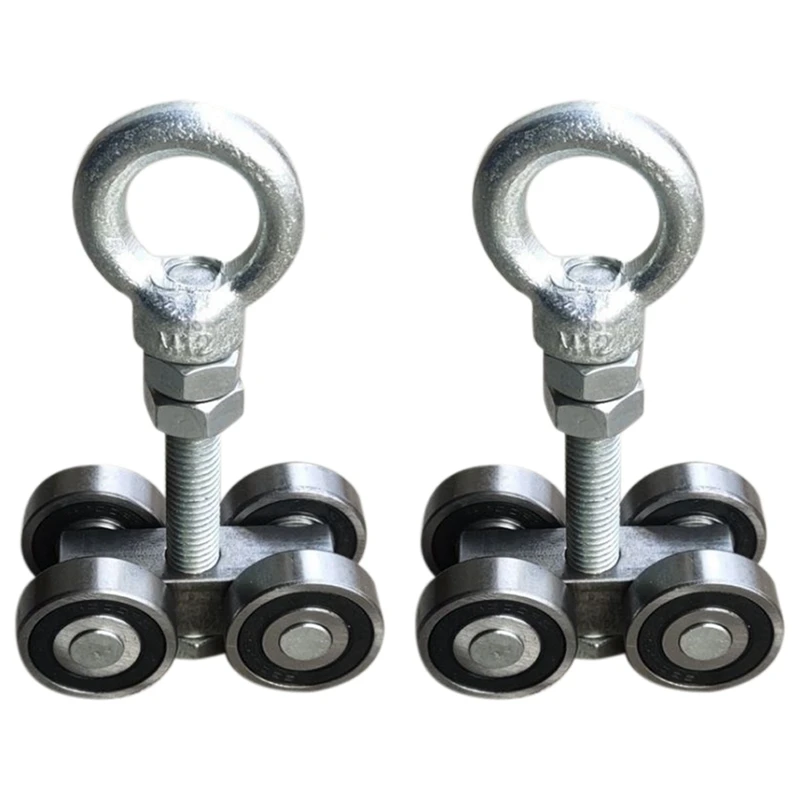 4 Wheel Silent Trolley Assembly Rollers Four Bearing Trolley Assembly Tall Unistruts Strut Channel with M10 Bolt A
4 Wheel Silent Trolley Assembly Rollers Four Bearing Trolley Assembly Tall Unistruts Strut Channel with M10 Bolt A