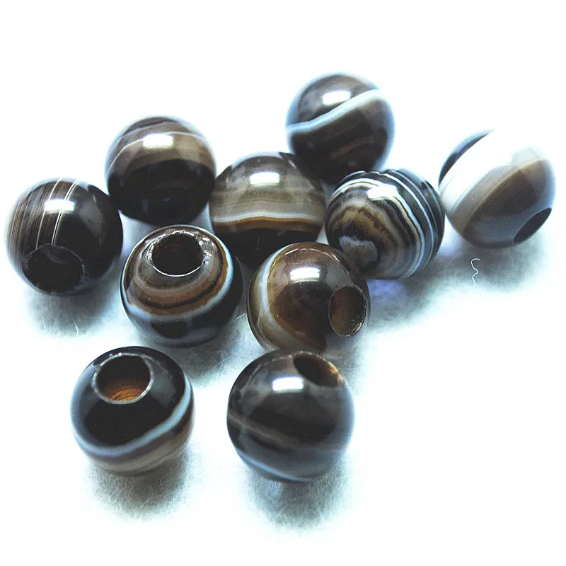 10PCS Natural Agate Stone Beads Big Hole Matching Beads Round 14MM European Beads Accessories Loose Beads Cabs Free Shippings
10PCS Natural Agate Stone Beads Big Hole Matching Beads Round 14MM European Beads Accessories Loose Beads Cabs Free Shippings