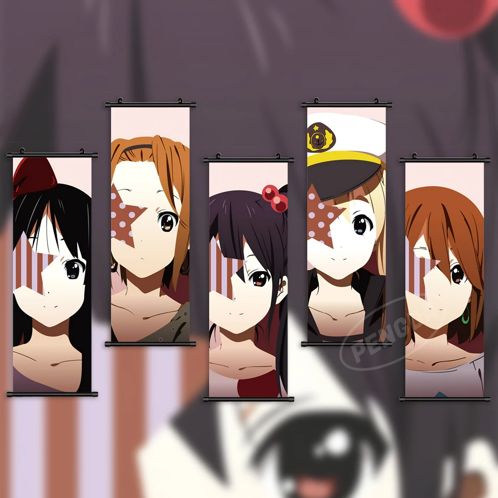 Wall Art Hanging K-ON Scrolls Anime Canvas Akiyama Mio Mural Pictures Tainaka Ritsu Painting Print Poster Kids Room Home Decor
Wall Art Hanging K-ON Scrolls Anime Canvas Akiyama Mio Mural Pictures Tainaka Ritsu Painting Print Poster Kids Room Home Decor