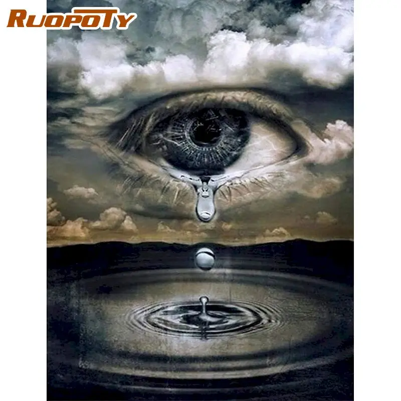 RUOPOTY Diamond Embroidery Eyes Diamond Painting Full Square Round Drill 5D Cross Stitch Mosaic Portrait Sale Home Decoration
RUOPOTY Diamond Embroidery Eyes Diamond Painting Full Square Round Drill 5D Cross Stitch Mosaic Portrait Sale Home Decoration