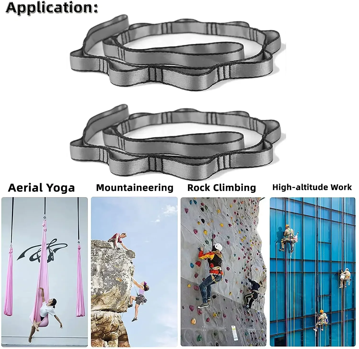 Aerial Rope Yoga Rope Chrysanthemum Yoga Swing Strap For Hammock Hanging Extender Belt Climbing Flying Rope Stretch Anti-gravity
Aerial Rope Yoga Rope Chrysanthemum Yoga Swing Strap For Hammock Hanging Extender Belt Climbing Flying Rope Stretch Anti-gravity