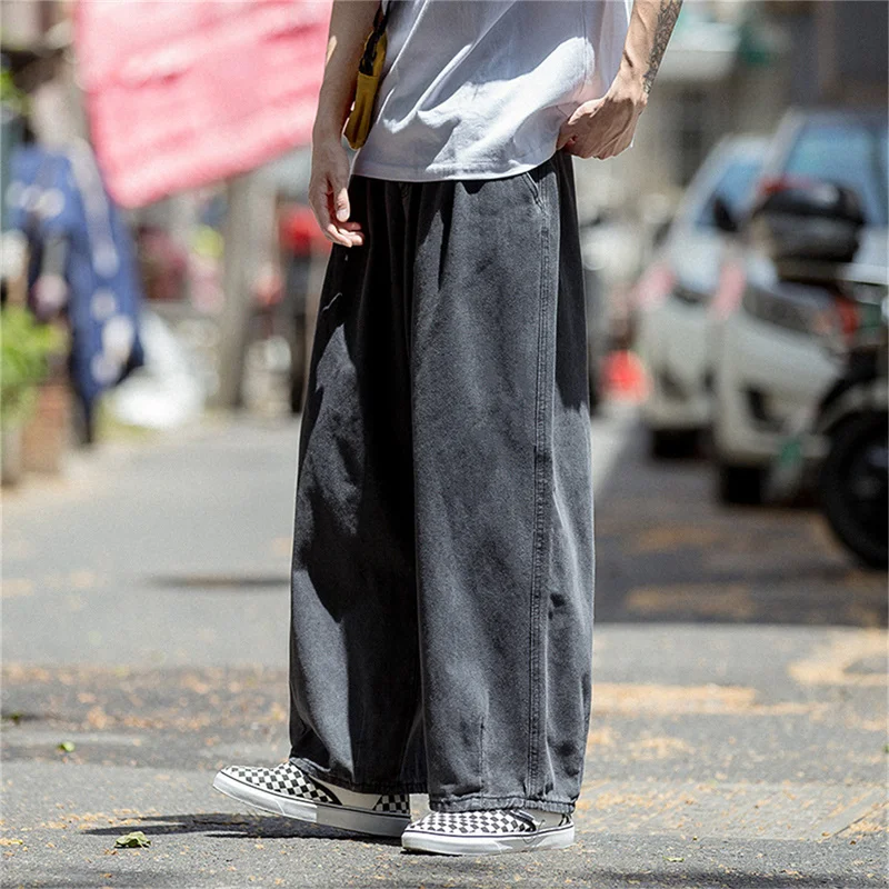 Men Jeans Wide Leg Denim Cargo jean pants Loose Straight Baggy Streetwear Skateboard Neutral denim Trousers
Men Jeans Wide Leg Denim Cargo jean pants Loose Straight Baggy Streetwear Skateboard Neutral denim Trousers