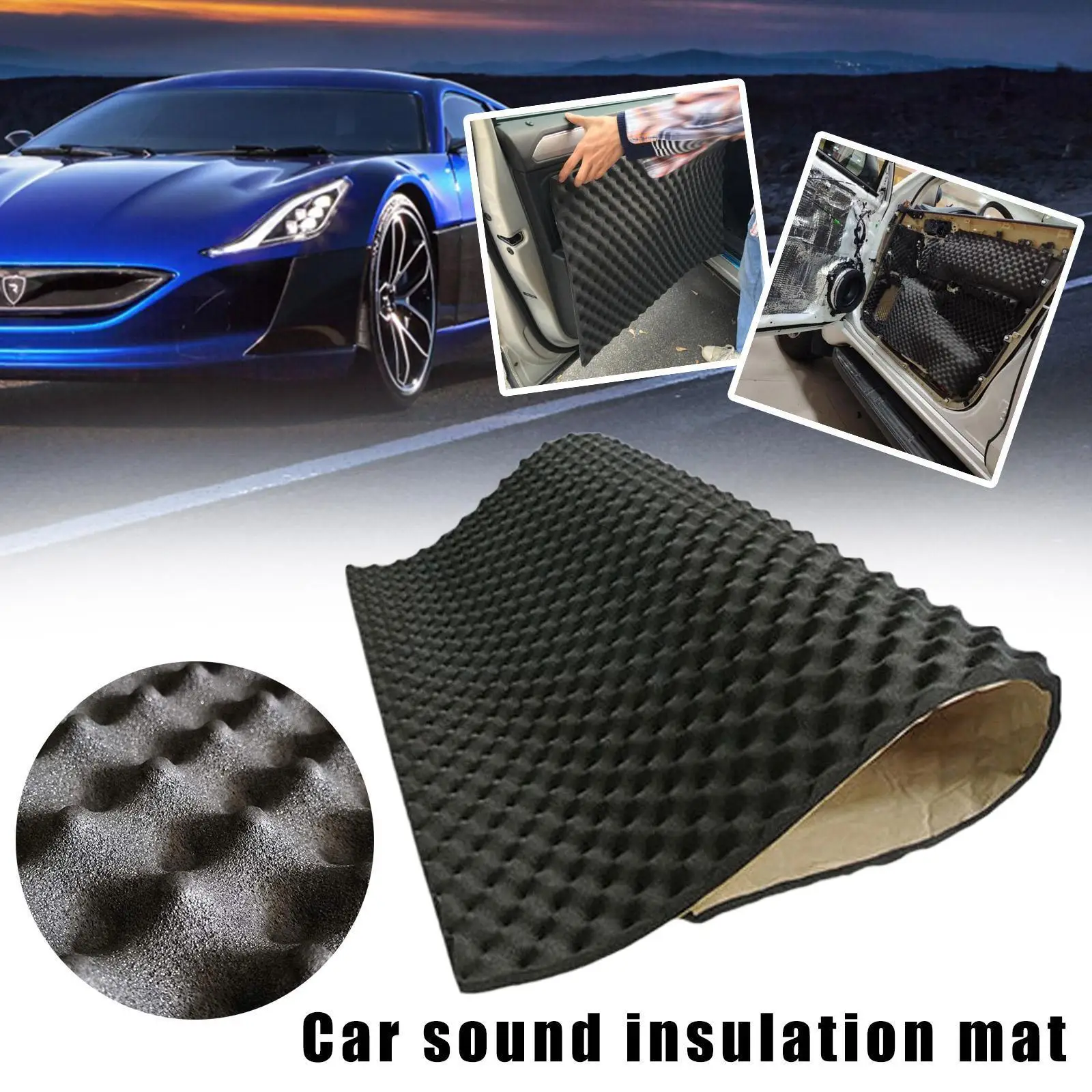 Auto Studio Sound Acoustic Absorption Car Heatproof Mat Insulation Car Sound Panel Mat Car Foam Deadening Cotton Soundproof U9M1
Auto Studio Sound Acoustic Absorption Car Heatproof Mat Insulation Car Sound Panel Mat Car Foam Deadening Cotton Soundproof U9M1