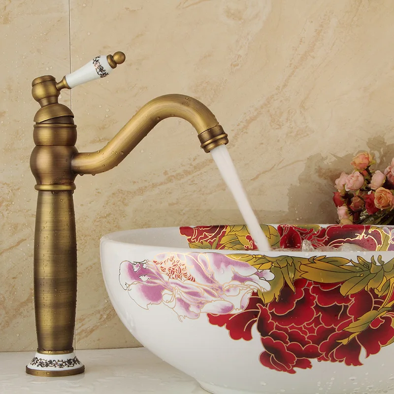 Basin Faucets Brass Antique Wash Basin Cold And Hot Water Tap Single Hole Retro Blue And White Porcelain Bathroom Sink Faucets
Basin Faucets Brass Antique Wash Basin Cold And Hot Water Tap Single Hole Retro Blue And White Porcelain Bathroom Sink Faucets
