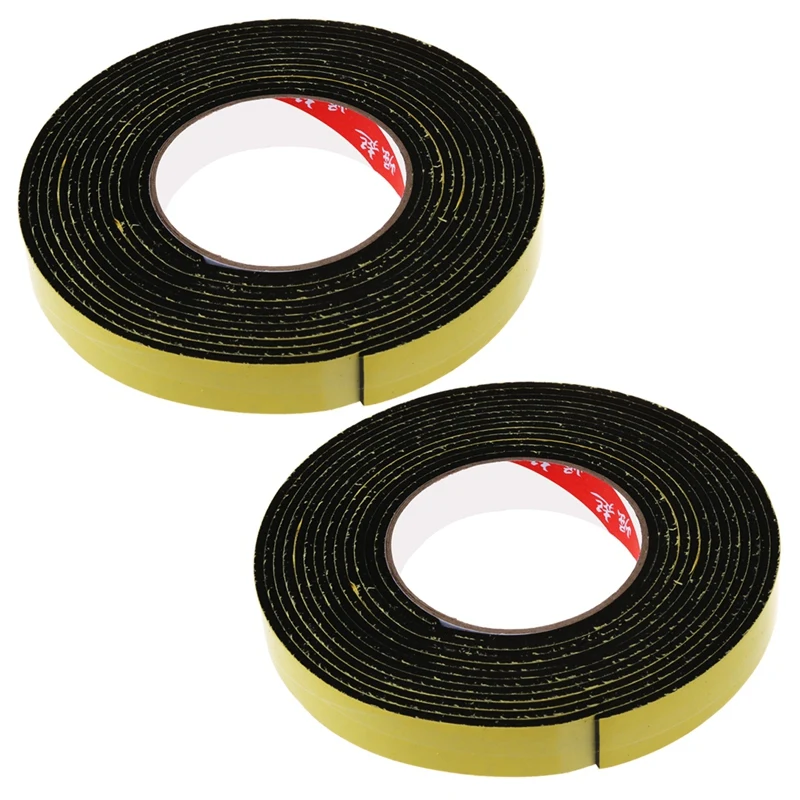 2X 5M Black Single Sided Self Adhesive Foam Tape Closed Cell 20Mm Wide X 3Mm Thick
2X 5M Black Single Sided Self Adhesive Foam Tape Closed Cell 20Mm Wide X 3Mm Thick
