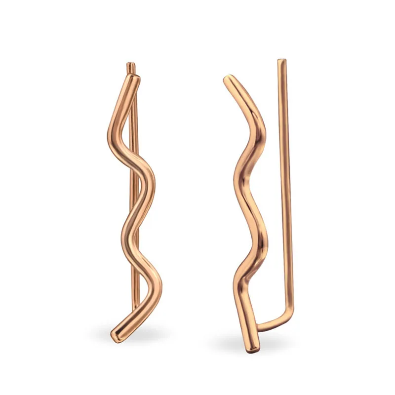Bohemia Piercing Simple Wavy Lines Metal Clips Earrings for Women Fashion Jewelry Mujer Pendientes Ins Same Aretes Earings Gifts
Bohemia Piercing Simple Wavy Lines Metal Clips Earrings for Women Fashion Jewelry Mujer Pendientes Ins Same Aretes Earings Gifts