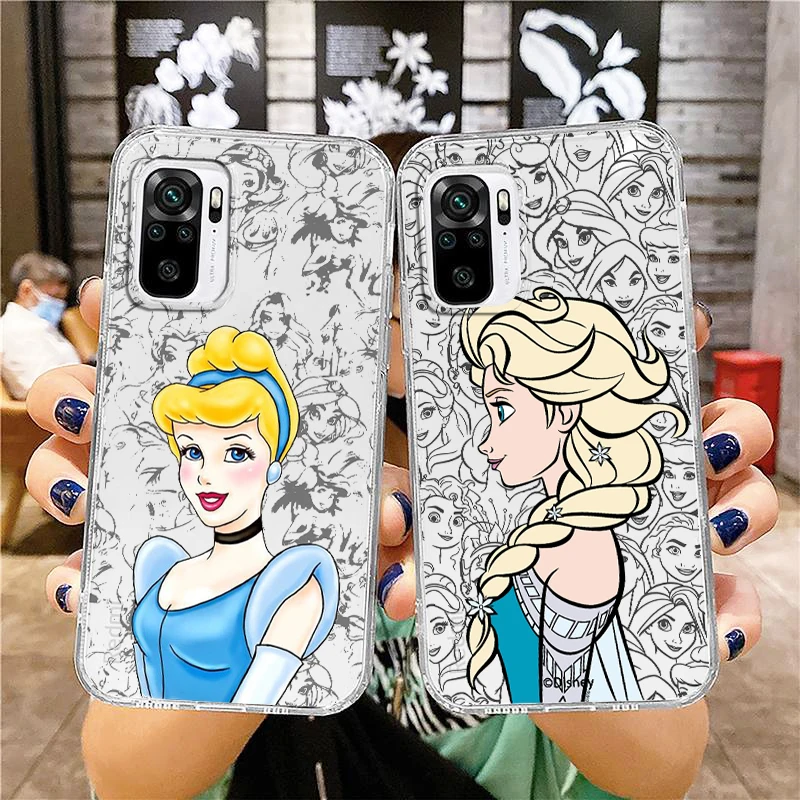 Disney Princess Frozen For Xiaomi Redmi Note 12 10 11 9 Pro Plus Speed 11S 11T 10S 9T 9S 8 5G Transparent Phone Case Cover
Disney Princess Frozen For Xiaomi Redmi Note 12 10 11 9 Pro Plus Speed 11S 11T 10S 9T 9S 8 5G Transparent Phone Case Cover