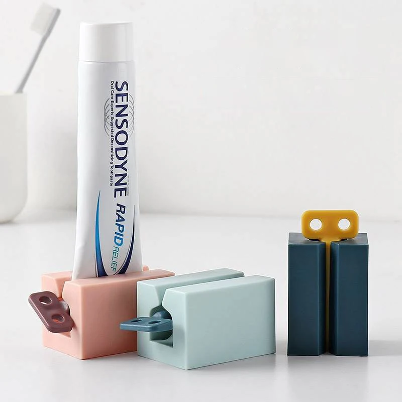 Home Plastic Toothpaste Tube Squeezer Easy Dispenser Rolling Holder Bathroom Supply Tooth Cleaning Accessories
Home Plastic Toothpaste Tube Squeezer Easy Dispenser Rolling Holder Bathroom Supply Tooth Cleaning Accessories