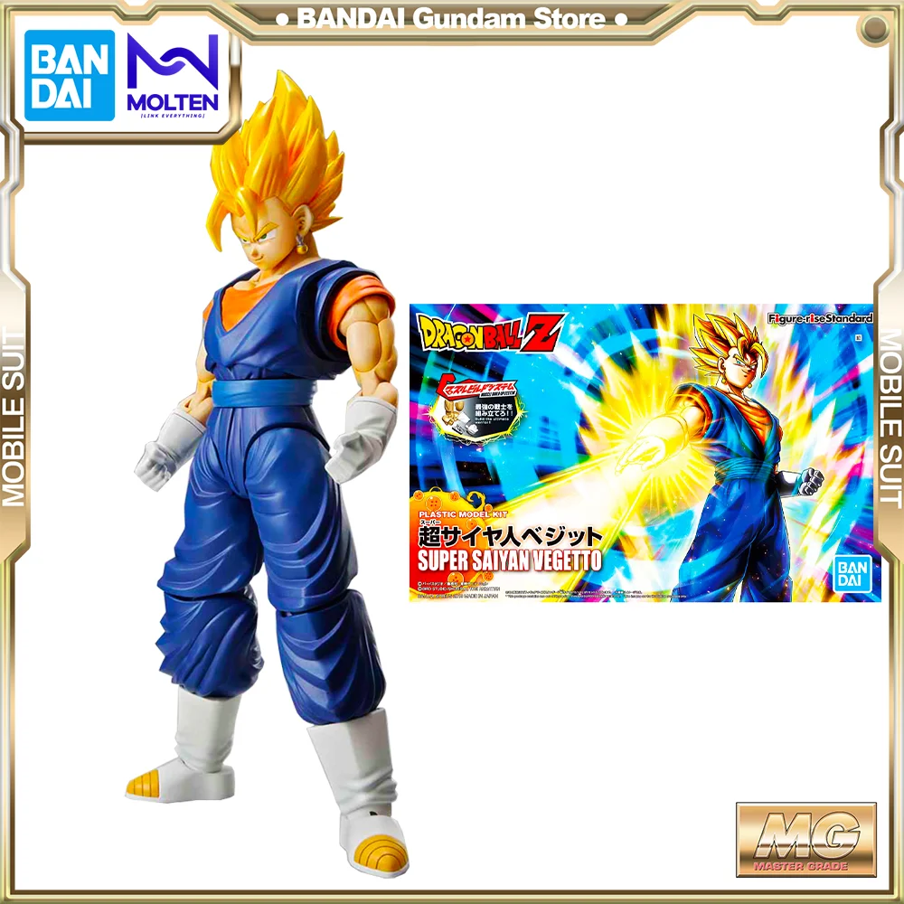 BANDAI Original Figure-rise Standard Dragon Ball Z Super Saiyan Vegetto Model Kit Action Anime Figure Assembly/Assembling
BANDAI Original Figure-rise Standard Dragon Ball Z Super Saiyan Vegetto Model Kit Action Anime Figure Assembly/Assembling