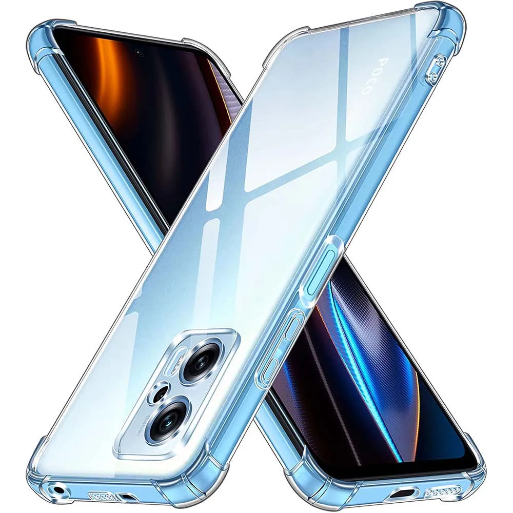 Clear Case For Poco X4 GT 5G X3 GT M5 4G M4 5G Thick Shockproof Soft Silicone Phone Cover for Poco X4 Pro 5G M4 Pro 4G M3 Pro 5G
Clear Case For Poco X4 GT 5G X3 GT M5 4G M4 5G Thick Shockproof Soft Silicone Phone Cover for Poco X4 Pro 5G M4 Pro 4G M3 Pro 5G
