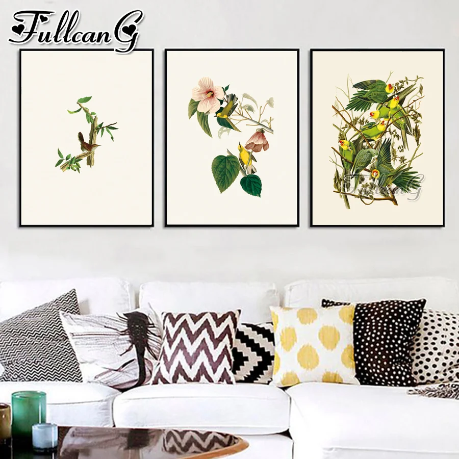 FULLCANG 5d diy diamond embroidery flowers and birds triptych full square round drill mosaic animal cross stitch kits FG0694
FULLCANG 5d diy diamond embroidery flowers and birds triptych full square round drill mosaic animal cross stitch kits FG0694