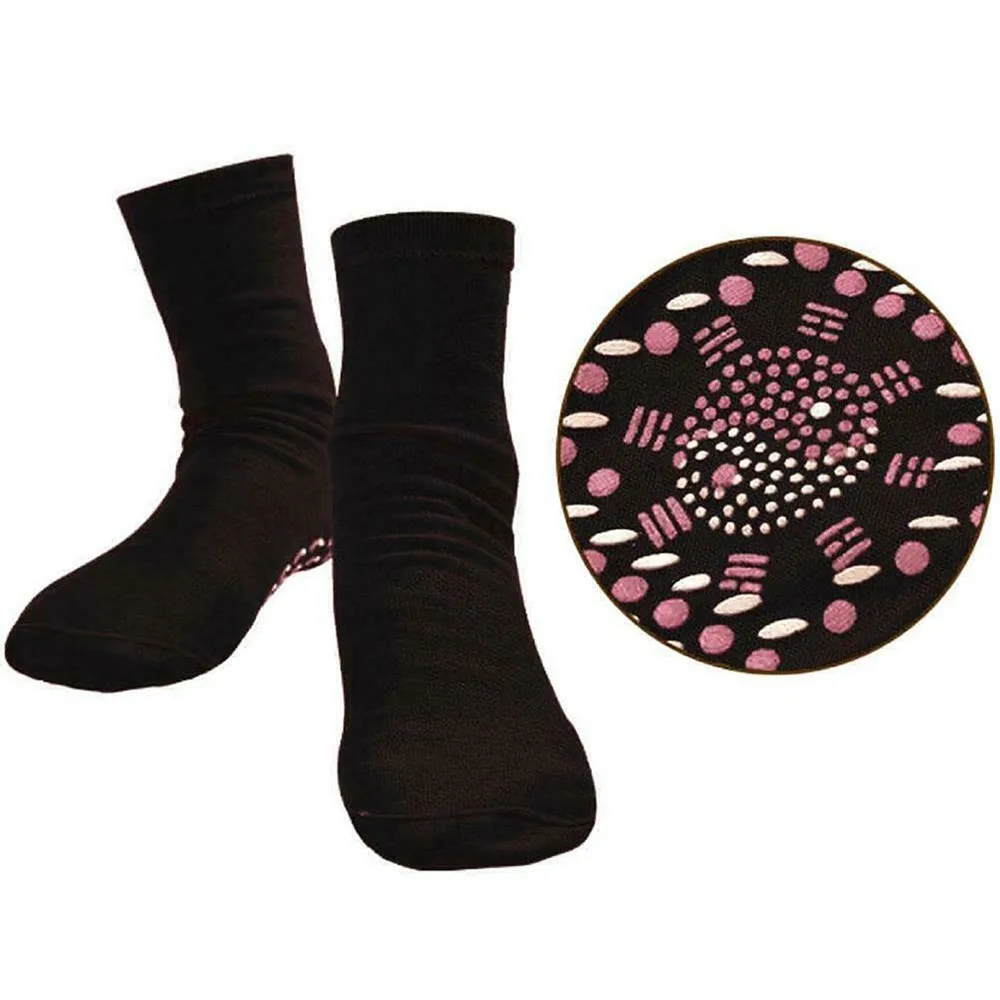2PCS Tourmaline Magnetic Sock Self-Heating Therapy Magnet Socks Unisex Warm Health Care Socks Anti-fatigue Massage Part New
2PCS Tourmaline Magnetic Sock Self-Heating Therapy Magnet Socks Unisex Warm Health Care Socks Anti-fatigue Massage Part New
