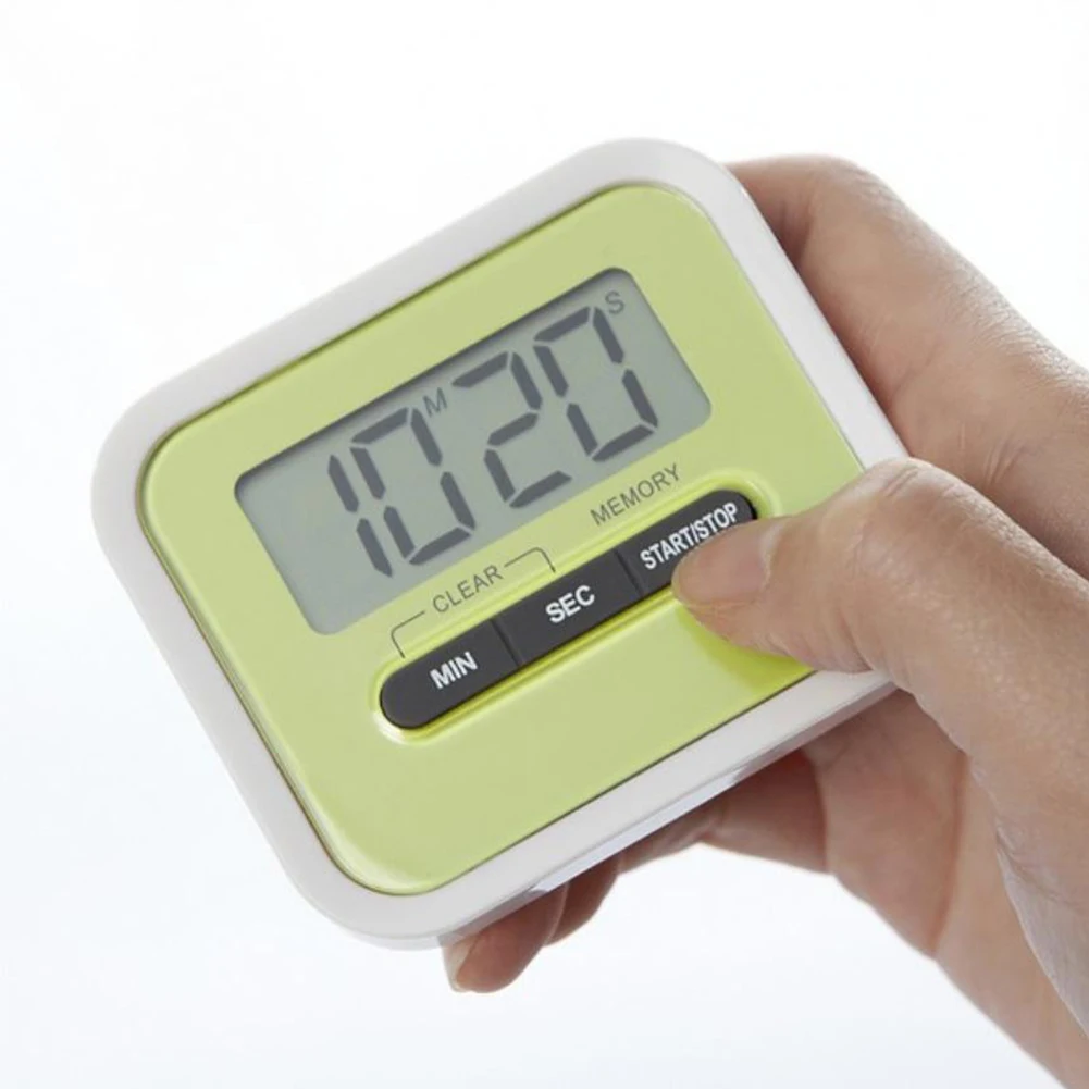 Cooking Timer Digital Screen Clock Kitchen Countdown Timer Magnetic Mechanical Timer For Cooking Shower Study Stopwatch
Cooking Timer Digital Screen Clock Kitchen Countdown Timer Magnetic Mechanical Timer For Cooking Shower Study Stopwatch
