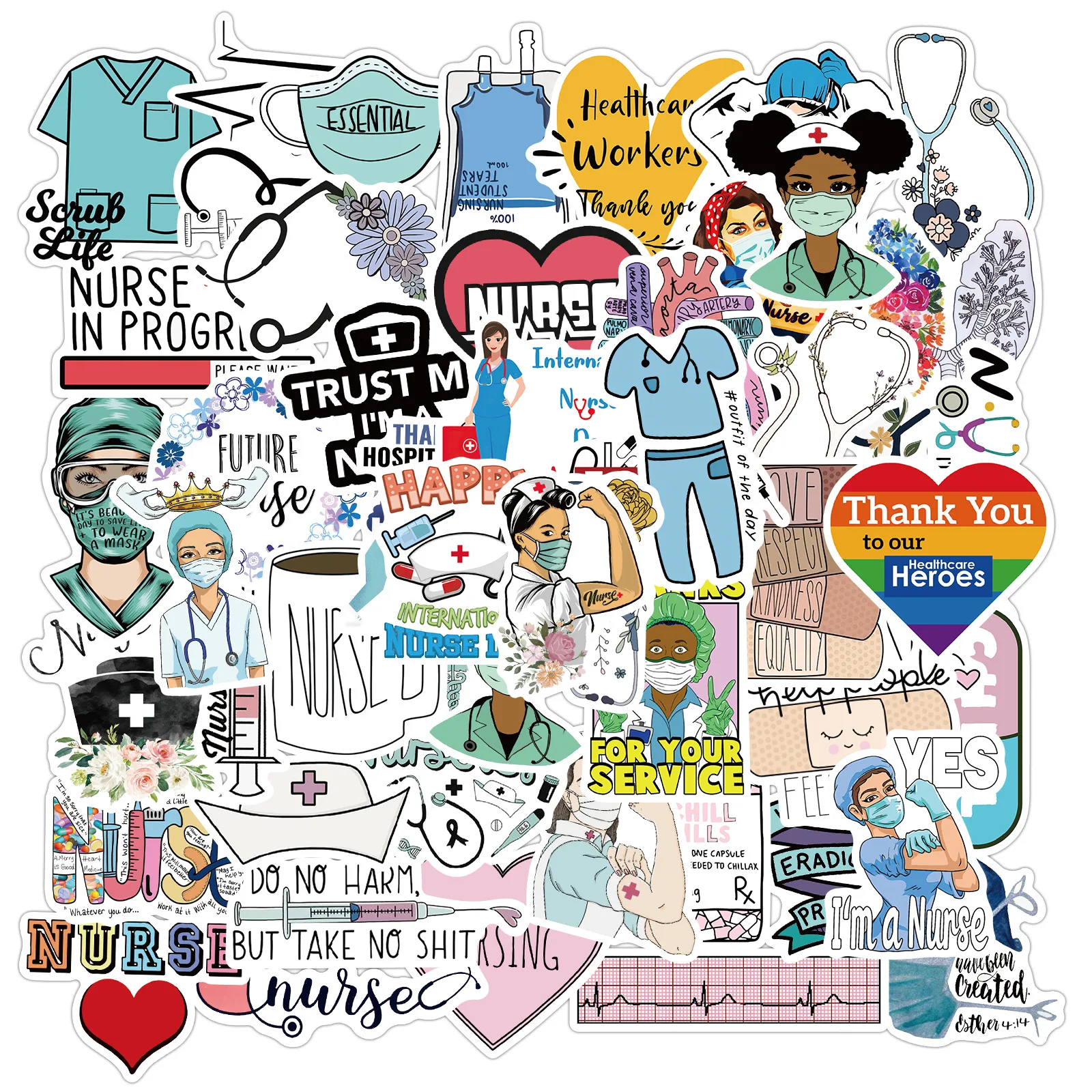 10/30/50 International Nurse's Day Graffiti Stickers Decorative Suitcase Motorcycle Trolley Case Notebook DIY Waterproof Sticker
10/30/50 International Nurse's Day Graffiti Stickers Decorative Suitcase Motorcycle Trolley Case Notebook DIY Waterproof Sticker