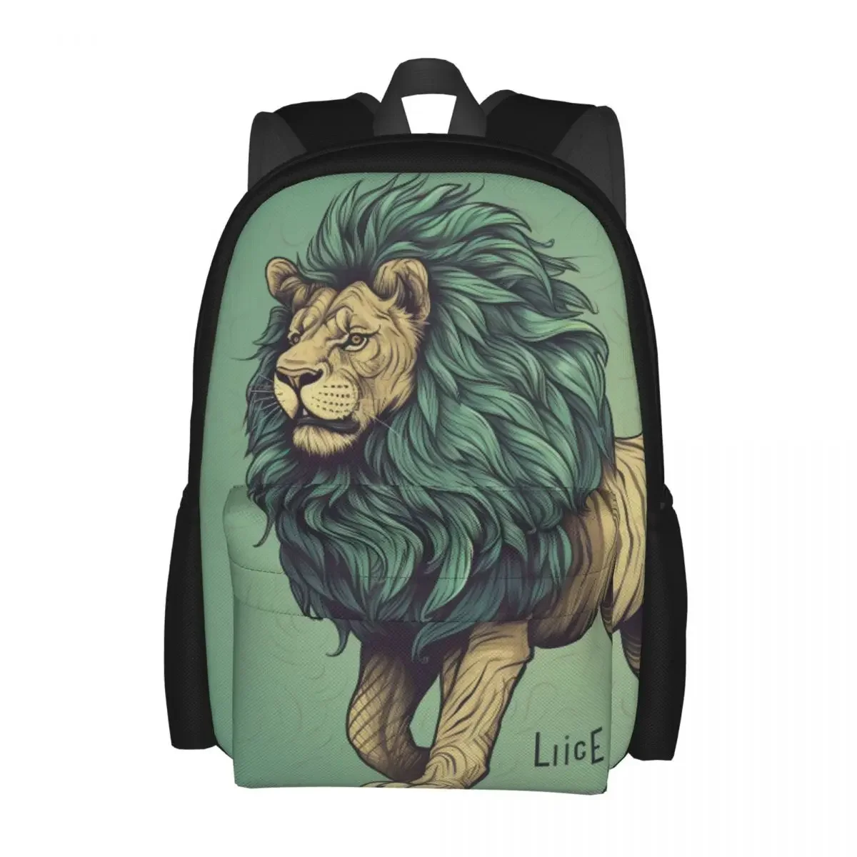 Lion Backpack Unisex Realistic Gouache Soft Backpacks Polyester Streetwear High School Bags Hiking Design Rucksack
Lion Backpack Unisex Realistic Gouache Soft Backpacks Polyester Streetwear High School Bags Hiking Design Rucksack