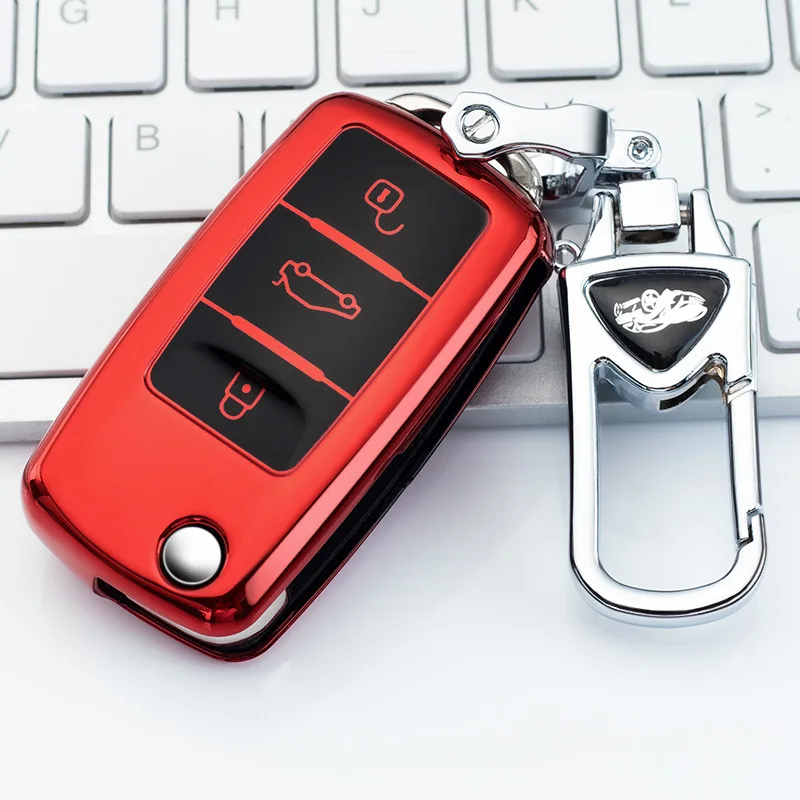 Car Key Cover Case Holder Keychain for VW Volkswagen Polo Golf Passat Beetle Caddy T5 Up Eos Tiguan Jetta for Skoda Octavia A5
Car Key Cover Case Holder Keychain for VW Volkswagen Polo Golf Passat Beetle Caddy T5 Up Eos Tiguan Jetta for Skoda Octavia A5