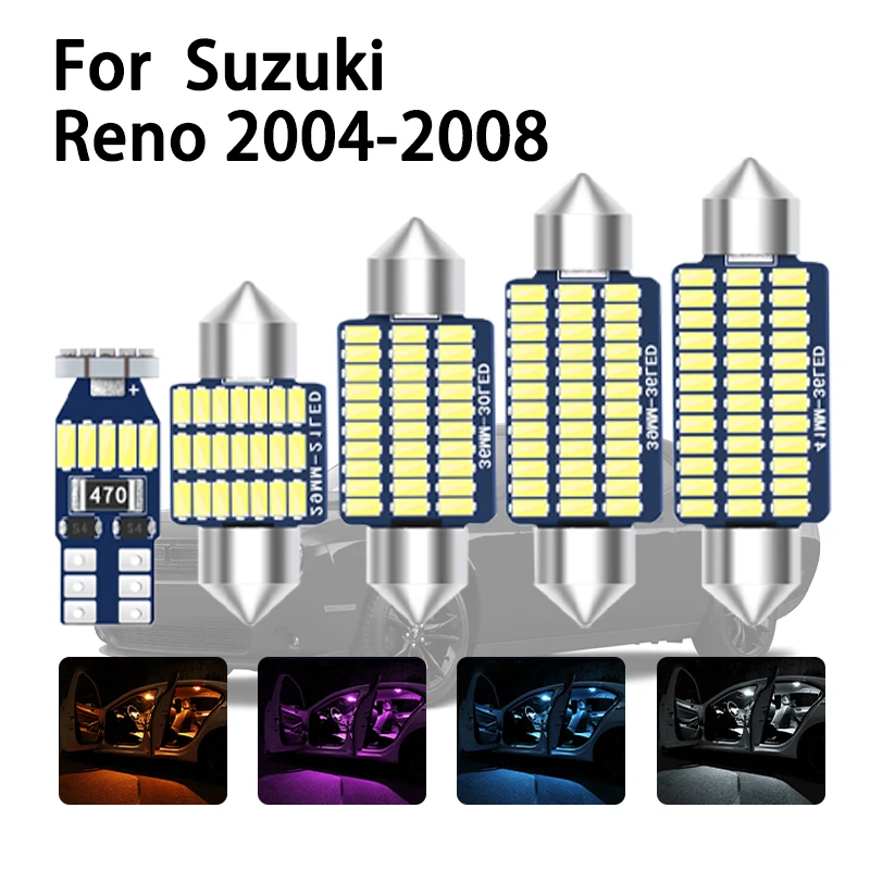 Car LED Interior Light Canbus For Suzuki Reno 2004 2005 2006 2007 2008 Accessories Parts Auto Indoor License Plate Lamp
Car LED Interior Light Canbus For Suzuki Reno 2004 2005 2006 2007 2008 Accessories Parts Auto Indoor License Plate Lamp