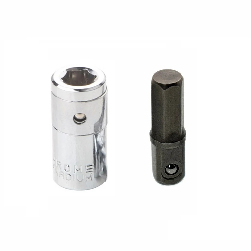 1/4 Square Drive To 1/4 Hex Shank Impact Socket+1/4 Drill Socket Adapter Hexagon Handle Converter Drill Chuck
1/4 Square Drive To 1/4 Hex Shank Impact Socket+1/4 Drill Socket Adapter Hexagon Handle Converter Drill Chuck