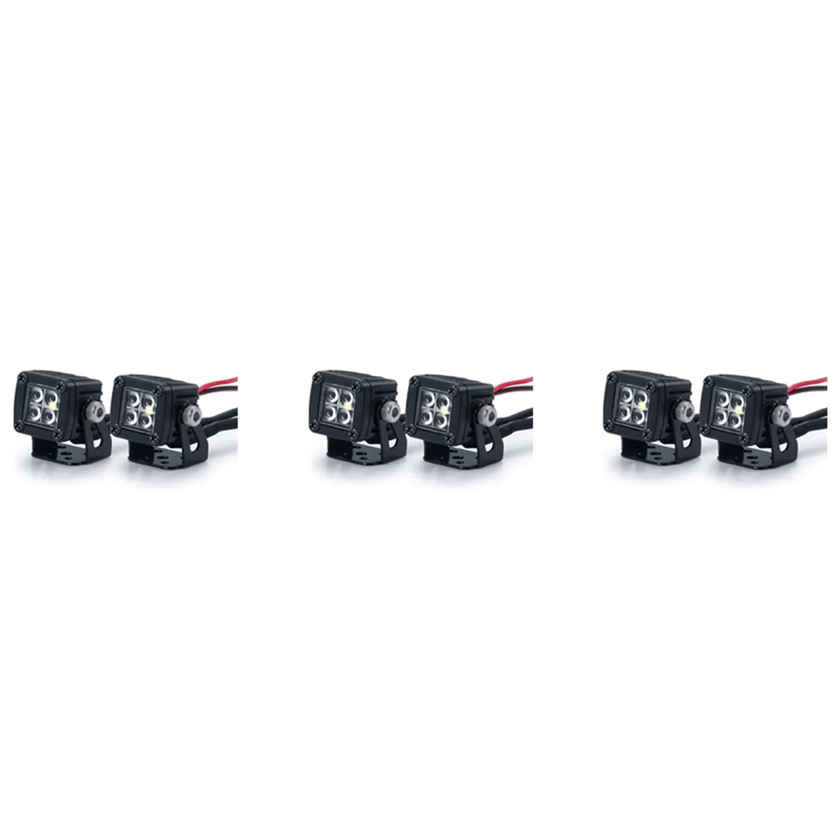 6x Modified Headlights Spotlights Car Top Lights Bumper Lights for AXIAL SCX10 JEEP TRAXXAS TRX4 TRX6,A
6x Modified Headlights Spotlights Car Top Lights Bumper Lights for AXIAL SCX10 JEEP TRAXXAS TRX4 TRX6,A