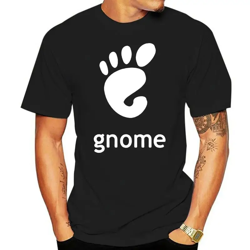 Мужская футболка с логотипом Gnome Linux, футболка, стандартная хлопковая футболка с коротким рукавом
Мужская футболка с логотипом Gnome Linux, футболка, стандартная хлопковая футболка с коротким рукавом