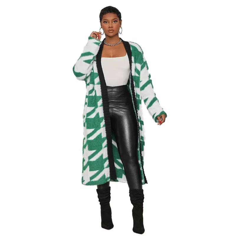 2022 Europe and America's Top 1000 Bird Checker Yarn Dyed Golden Sweater Coat Loose Cardigan Coat Sleeve Style Sleeve Length(cm)
2022 Europe and America's Top 1000 Bird Checker Yarn Dyed Golden Sweater Coat Loose Cardigan Coat Sleeve Style Sleeve Length(cm)