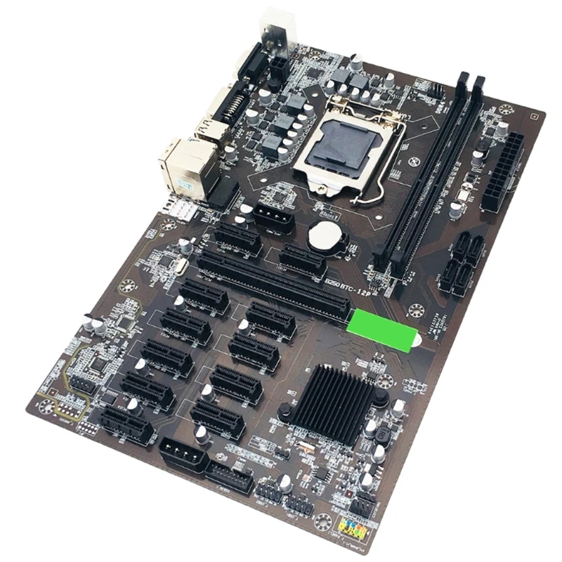 B250 BTC Mining Motherboard with Cable+Switch Cable LGA 1151 DDR4 12XGraphics Card Slot USB3.0 for BTC Miner Mining
B250 BTC Mining Motherboard with Cable+Switch Cable LGA 1151 DDR4 12XGraphics Card Slot USB3.0 for BTC Miner Mining