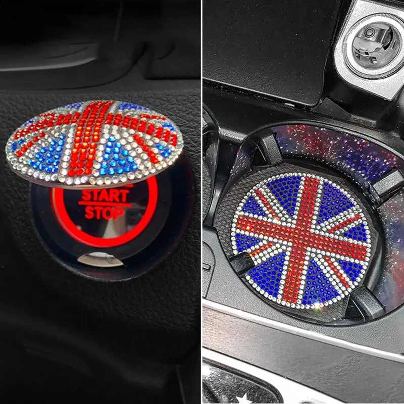Glitter Car Coasters Glitter Cup Holder Coasters For Car Shockproof Diamond Car Coasters Insert Bling Crystal Rhinestone Auto
Glitter Car Coasters Glitter Cup Holder Coasters For Car Shockproof Diamond Car Coasters Insert Bling Crystal Rhinestone Auto