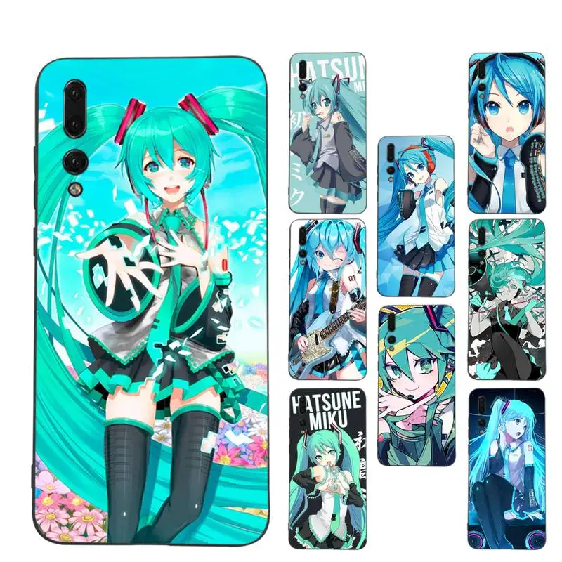 

RuiCaiCa H-Hatsunes Miku Phone Case Soft Silicone Case For Huawei p 30lite p30 20pro p40lite P30 Capa