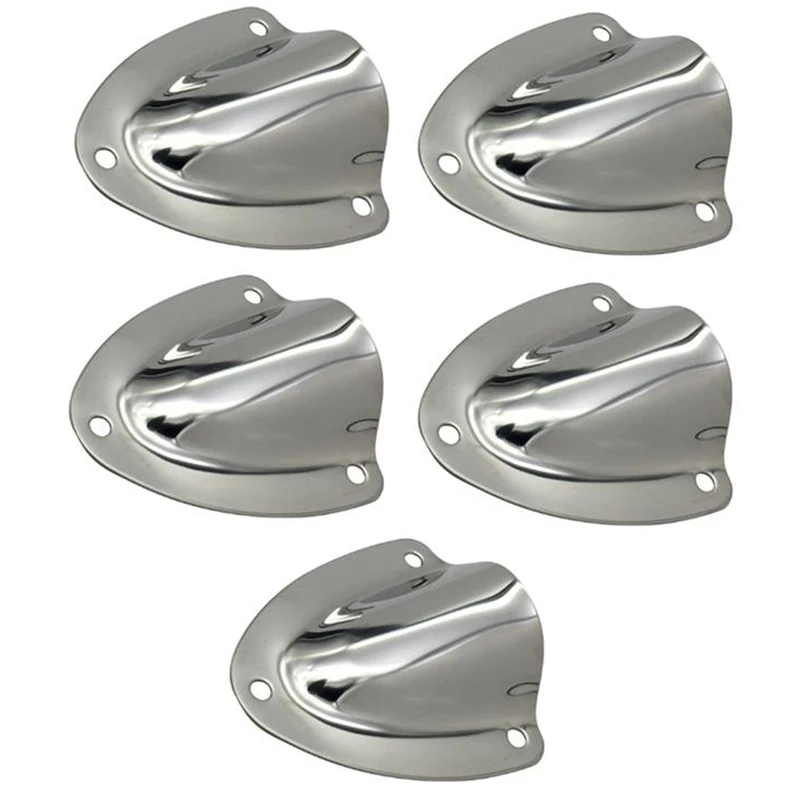 5 PCS Marine Grade Stainless Steel Large Vent Clam-Shell For Yacht Boat Sailing Ship Accessory Marine Hardware
5 PCS Marine Grade Stainless Steel Large Vent Clam-Shell For Yacht Boat Sailing Ship Accessory Marine Hardware