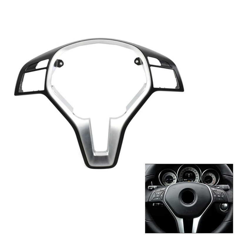 Car Steering Wheel Outer Frame Chromed Cover Trim for Mercedes Benz C E GLK CLS Class W176 W246 W204 W212 GLK204 W156
Car Steering Wheel Outer Frame Chromed Cover Trim for Mercedes Benz C E GLK CLS Class W176 W246 W204 W212 GLK204 W156
