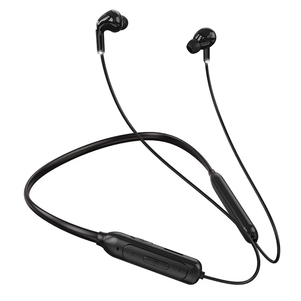 New M60 Bluetooth Headset Neck Hanging In Ear Sports Pluggable Standby Time Long Professional Hi-fi Sound Quality, Stunning Bass
New M60 Bluetooth Headset Neck Hanging In Ear Sports Pluggable Standby Time Long Professional Hi-fi Sound Quality, Stunning Bass