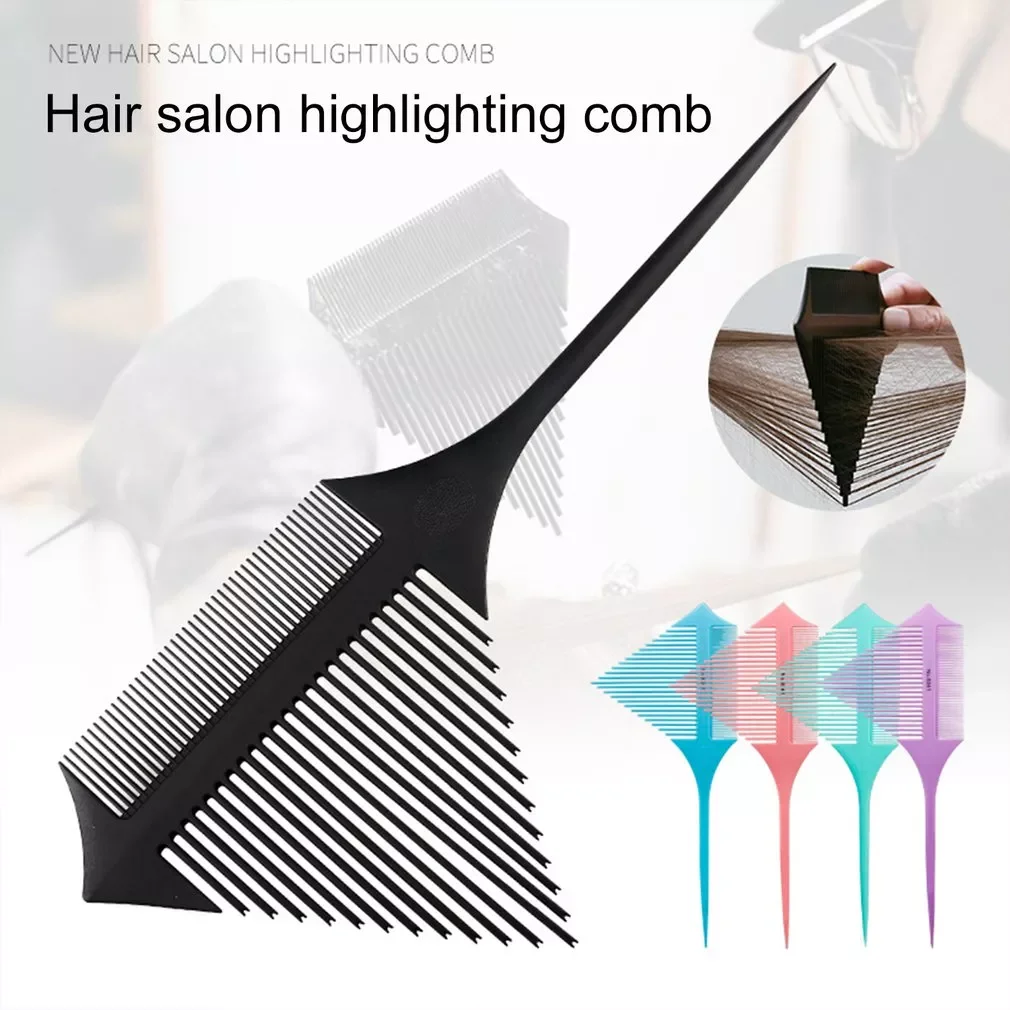 Dyeing Comb Multifunctional Double-sided Pointed-tail Triangle Pick Comb Portable Comb For Hairstylist
Dyeing Comb Multifunctional Double-sided Pointed-tail Triangle Pick Comb Portable Comb For Hairstylist