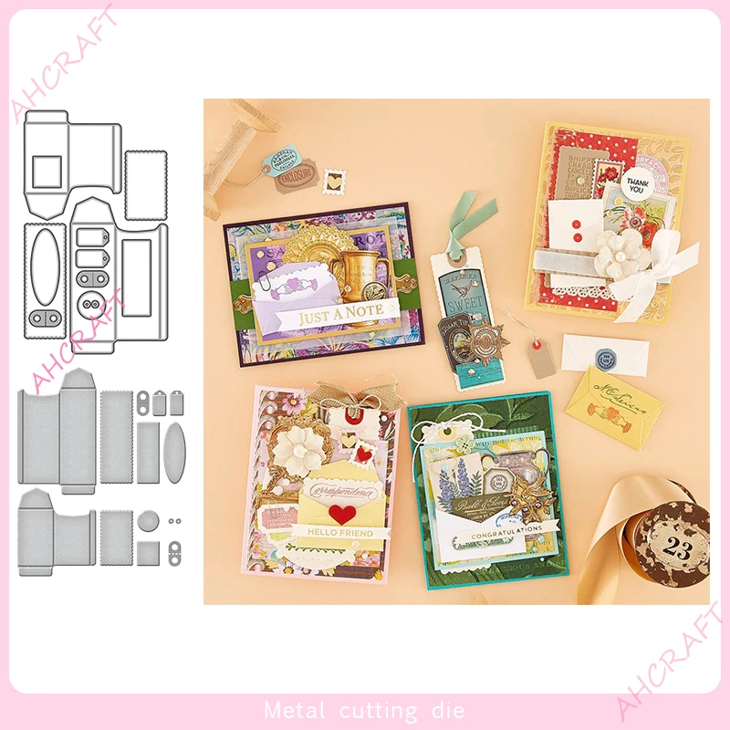 Hanging Tag Combination Metal Cutting Dies for DIY Scrapbooking Photo Album Decorative Embossing Paper Card Crafts Die Cut 2023
Hanging Tag Combination Metal Cutting Dies for DIY Scrapbooking Photo Album Decorative Embossing Paper Card Crafts Die Cut 2023