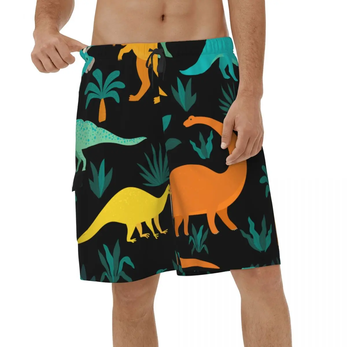 Cute Colorful Dinosaur Pattern Beach Shorts Men Summer Casual Swimwear Board Shorts Breathable Running Vacation Board Shorts
Cute Colorful Dinosaur Pattern Beach Shorts Men Summer Casual Swimwear Board Shorts Breathable Running Vacation Board Shorts