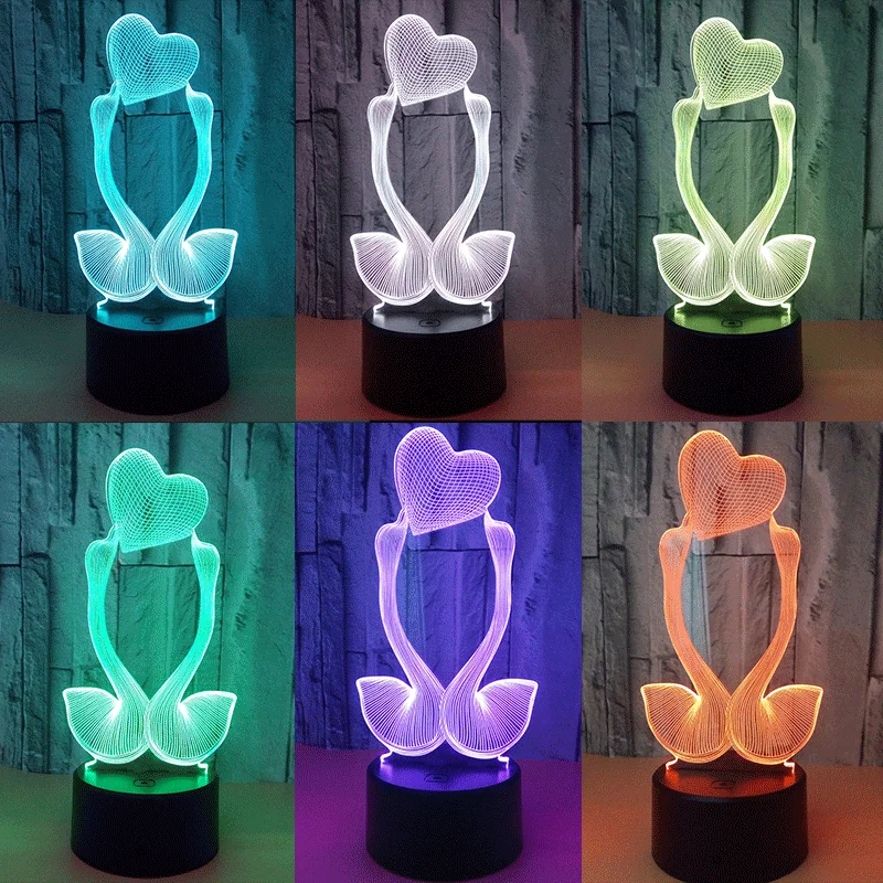 Flamingo Acrylic 3D Lamp Heart-shaped Acrylic Lamp Bedside Lamp Color Transform Valentine's Day Sweetheart Wife's Gift
Flamingo Acrylic 3D Lamp Heart-shaped Acrylic Lamp Bedside Lamp Color Transform Valentine's Day Sweetheart Wife's Gift