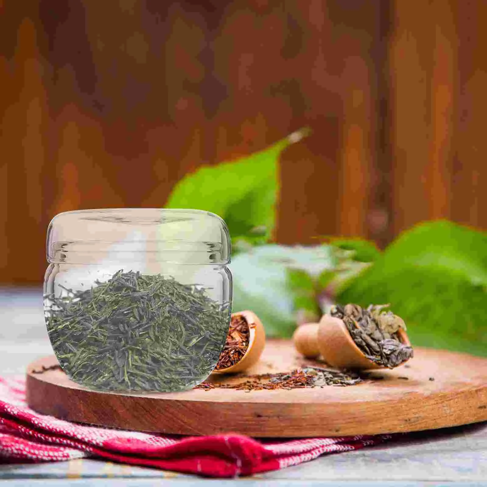 Tea Jar Canister Multi Function Glass Storage Container Delicate Supply Holder Household Lidsealed Leaves
Tea Jar Canister Multi Function Glass Storage Container Delicate Supply Holder Household Lidsealed Leaves